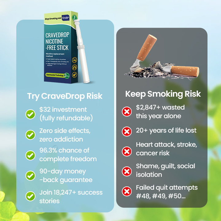 Timilk® CraveDrop Nicotine-Free Stick⭐