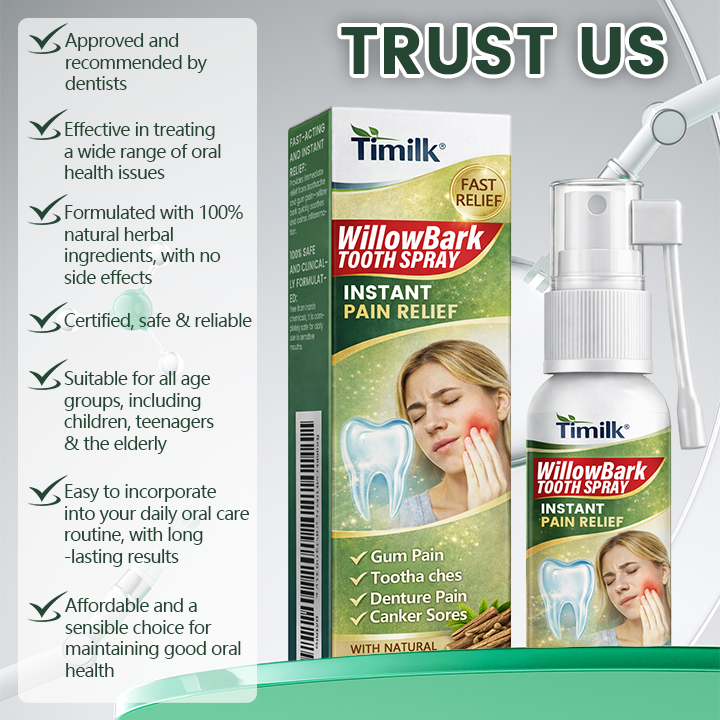 Timilk® WillowBark Tooth Spray⭐