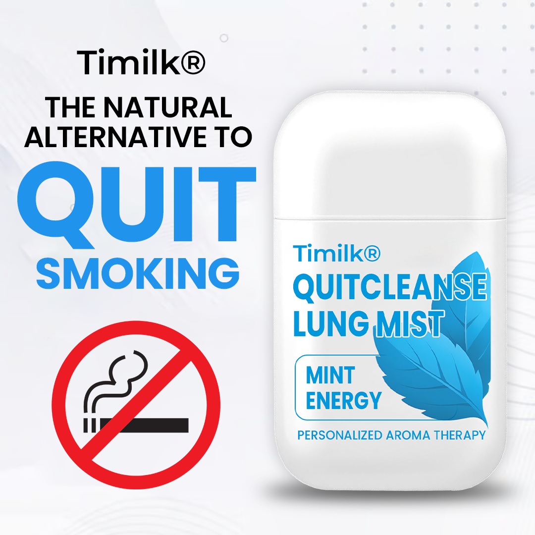 Timilk® QuitCleanse Lung Mist — Break Free From Cigarettes in 21 Days⭐