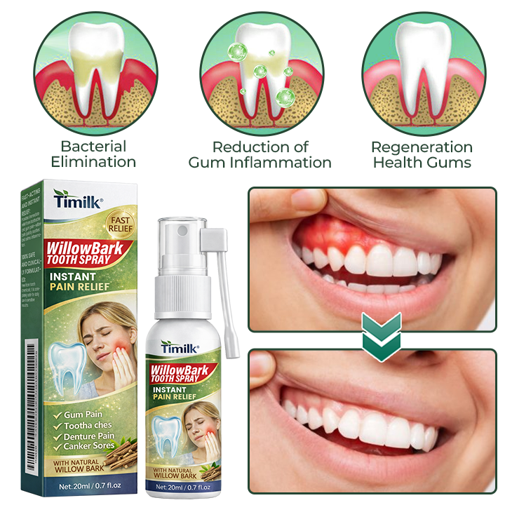 Timilk® WillowBark Tooth Spray⭐