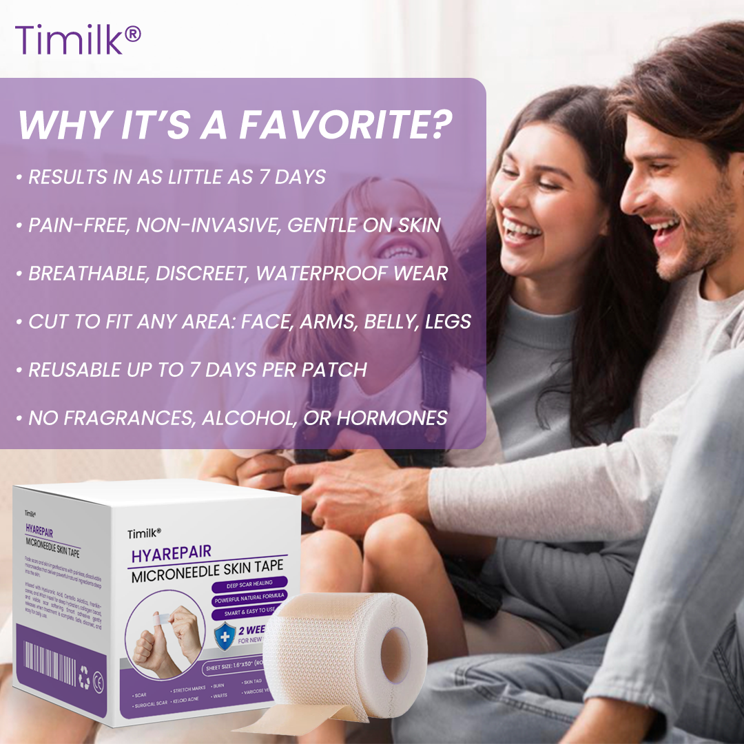 Timilk® HyaRepair Microneedle Skin Tape⭐